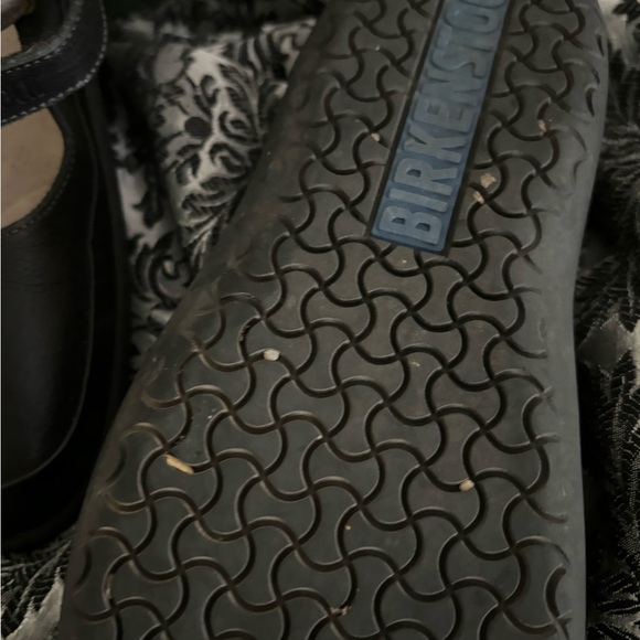 Birkenstock, leather black Mary Jane style size 10 - Picture 4 of 11